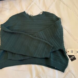 Billabong Green Crew Neck Sweater